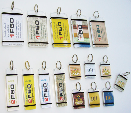 frei gestaltbare schlüsselanhänger